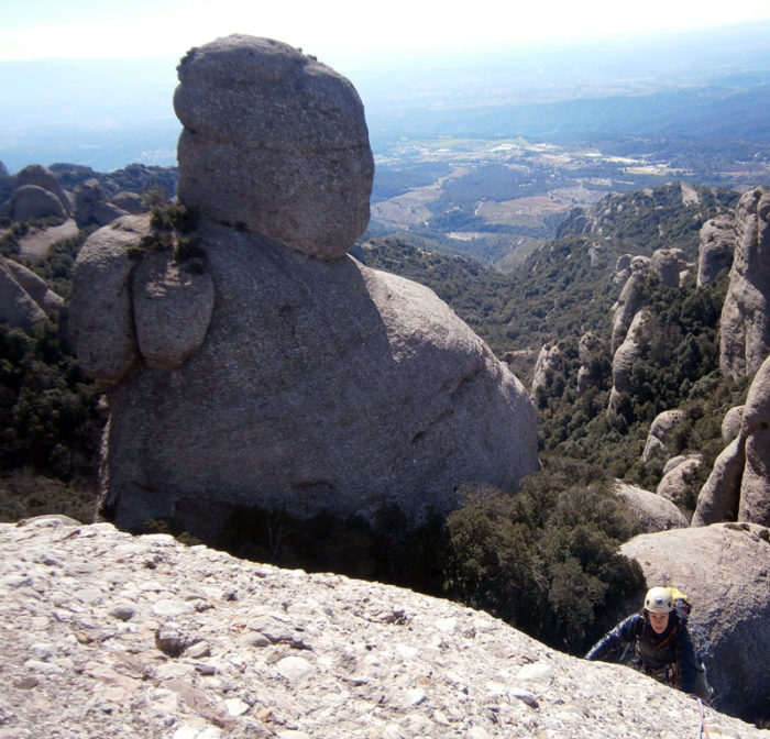 Segona tirada amb la Monja vigilant